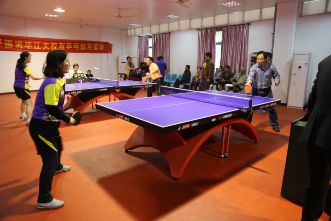 第二届沪锡清华江大校友乒乓球友谊赛顺利举办